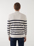 LC Waikiki Turtle Neck Long Sleeve Striped Men's Tricot Sweater